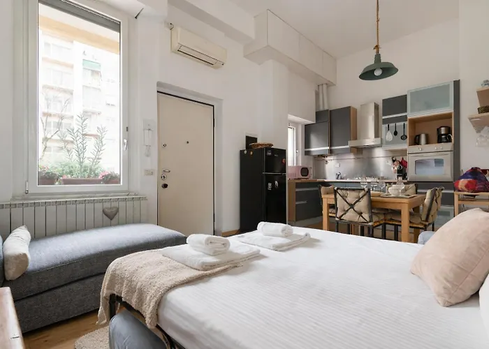 Private Parking - Stylish Navigli Loft *