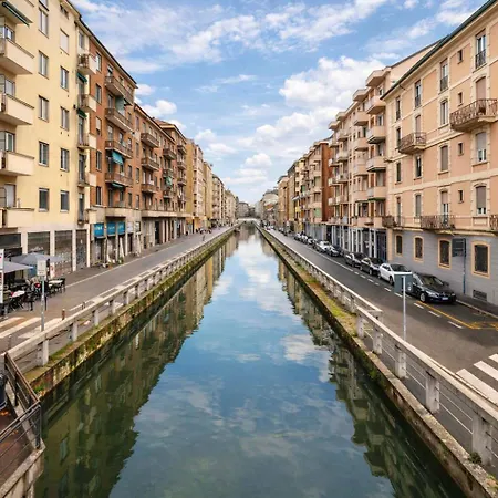 Private Parking - Stylish Navigli Loft Milán